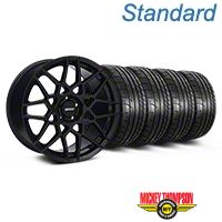 Gloss Black 2013 GT500 Style Wheel & Mickey Thompson Tire Kit - 18x9 (05-14 All)