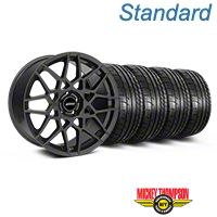 Charcoal 2013 GT500 Style Wheel & Mickey Thompson Tire Kit - 18x9 (05-14 All)