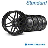 Piano Black Forgestar F14 Monoblock Wheel & Sumitomo Tire Kit - 20x9 (05-14 All) - Forgestar KIT||29830||63024