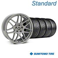 Silver Forgestar F14 Monoblock Wheel & Sumitomo Tire Kit - 19x9 (05-14 All) - Forgestar KIT||29850||63036