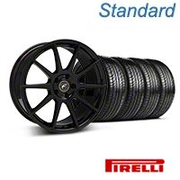 Piano Black Forgestar CF10 Monoblock Wheel & Pirelli Tire Kit - 19x9 (05-14 All) - Forgestar KIT||29844||63101