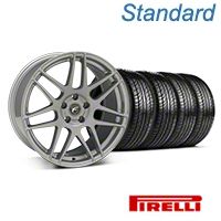 Silver Forgestar F14 Monoblock Wheel & Pirelli Tire Kit - 19x9 (05-14 All) - Forgestar KIT||29850||63101
