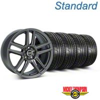 Charcoal Boss Laguna Style  Wheel & Mickey Thompson Tire Kit - 19x9 (05-14 All) - AmericanMuscle Wheels KIT||99220||79539