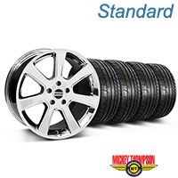 Chrome S197 Saleen Style Wheel & Mickey Thompson Tire Kit - 20x9 (05-14 All) - AmericanMuscle Wheels KIT||28361||79541