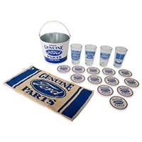 Ford Genuine Parts Pint Glass Set - Ford FRD-48700