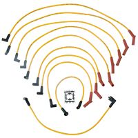 ACCEL Super Stock 8mm Spark Plug Wires - Yellow (86-93 5.0L) - Accel 4056