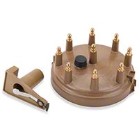 Accel OEM Style Cap & Rotor Kit - Tan (79-95 V8) - Accel 8224