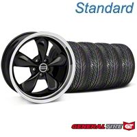 Black Bullitt Wheel & General Tire Kit - 19x8.5 (05-14 All) - AmericanMuscle Wheels KIT28247||63106