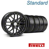 Matte Black TSW Valencia Wheel & Pirelli Tire Kit - 19x8 (05-14) - TSW KIT||33613||63101