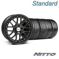 Matte Black TSW Valencia Wheel & NITTO Tire Kit - 20x8.5 (05-14 GT, V6) - TSW KIT||33615||76005