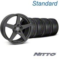 Matte Black Forgestar CF5 Monoblock Wheel & Nitto Invo Tire Kit - 18x9 (05-14 All) - Forgestar KIT||29602||79522