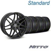 Matte Black Forgestar F14 Monoblock Wheel & Nitto Invo Tire Kit - 18x9 (05-14 All) - Forgestar KIT||29606||79522