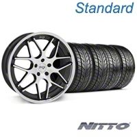 Black Machined Niche Mugello Wheel & NITTO Tire Kit - 20x8.5 (05-14 All) - Niche KIT||32830||76005