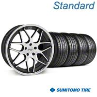 Black Machined Niche Mugello Wheel & Sumitomo Tire Kit - 20x8.5 (05-14 All) - Niche KIT||32830||63024