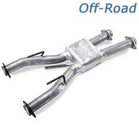 MAC Off-Road Pro Chamber Shorty Mid-Pipe - Manual (79-93 5.0L) - MAC Performance PC2593