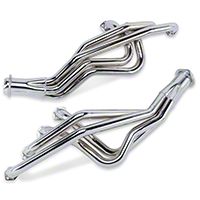 MAC Chrome Long Tube Headers - Manual (79-93 5.0L) - MAC Performance TF2016