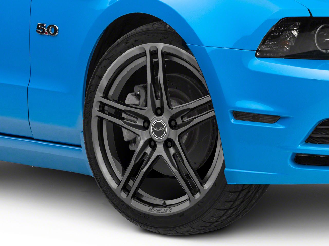 Carroll Shelby Wheels Mustang CS14 Gunmetal Wheel 20x9 5 CS14 295430 G