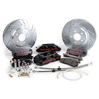 Baer Track-4 Front Brake Kit - Black (94-04 All) - Baer Brakes 4261276B