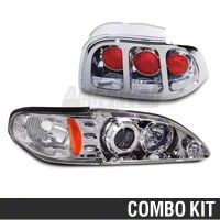 Chrome Projector Headlight and Tail Light Kit (96-98 All)
