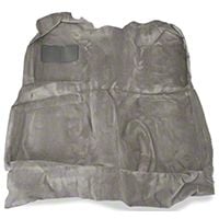 Replacement Floor Carpet - Coupe/Hatchback - Titanium Gray (82-93 All) - AM Floor Mats 3296-857