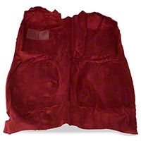 Replacement Floor Carpet - Coupe/Hatchback - Red (82-93 All) - AM Floor Mats 3296-4305
