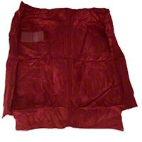Replacement Floor Carpet - Convertible - Red (82-93 All) - AM Floor Mats 3297-4305