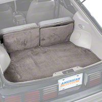 Replacement Hatch Carpet - Smoke Gray (87-93 All) - AM Floor Mats 3296-9199