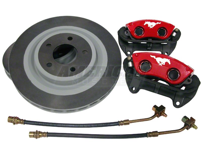 Ford Racing Red Mach 1 Brake Upgrade Kit (Front Only) - Ford Racing 50047