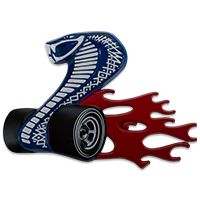 Ford Racing GT500 Cobra Jet Grille Emblem (05-14 All) - Ford Racing M-16098-CJG