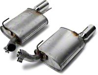 Ford Racing Bullitt Axle-Back Exhaust (05-09 GT, Bullitt, GT500) - Ford Racing M-5230-GTB
