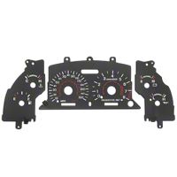 Black Face Reverse Glow Gauge Insert (96-98 GT) - AM Interior GAU-96-GT-BKF