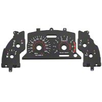 Black Face Reverse Glow Gauge Insert (99-04 V6) - AM Interior GAU-99-V6-BKF