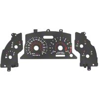Black Face Reverse Glow Gauge Insert (99-04 GT) - AM Interior GAU-99-GT-BKF