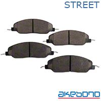 ProAct Ultra Premium Ceramic Brake Pads - Front Pair (05-14 GT, V6) - Akebono Brakes ACT1081