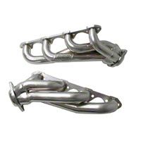 BBK Chrome Unequal Length Shorty Headers (79-93 5.8L) - BBK Performance 1511