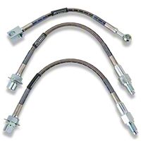 Russell Stainless Steel Braided Brake Line Kit - Front & Rear (79-86 All) - Russell 693000