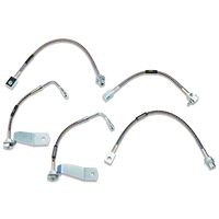 Russell Stainless Steel Braided Brake Line Kit - Front & Rear (94-95 GT) - Russell Performance 693040