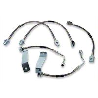 Russell Stainless Steel Braided Brake Line Kit - Front & Rear (94-95 Cobra) - Russell Performance 693350