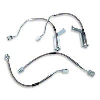 Russell Stainless Steel Braided Brake Line Kit - Front & Rear (99-04 GT, V6 w/ Traction Control) - Russell 693210