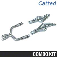 Kooks Header and Catted X-Pipe Combo - 1-3/4in (07-10 GT500) - Kooks 6027-||6028-CX