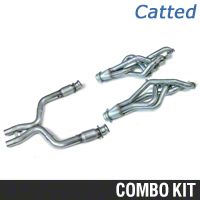 Kooks Header and Catted X-Pipe Combo - 1-3/4in (11-12 GT500) - Kooks 6027-2011||6028-CX-2011