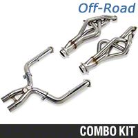 Kooks Header and Off-Road X-Pipe Combo - 1-3/4in (11-12 GT500) - Kooks KIT||6027-2011||6029-OX-2011
