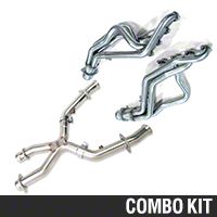 Kooks Header and Off-Road X-Pipe Combo - 1-5/8in (96-98 GT) - Kooks 5998S||6011-96-98