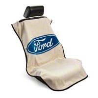 Seat Armour Protective Cover - Tan - Ford Oval (79-13 All)
