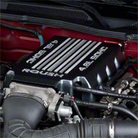 Roush Plenum Cover - Black (05-10 GT) - Roush Performance 404126