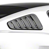 MMD Classic Quarter Window Louvers - Matte Black (10-14 All) - MMD 71316-99