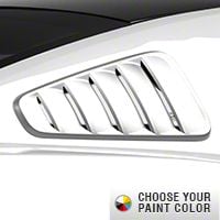 MMD Classic Quarter Window Louvers - Pre-Painted (10-14 All) - MMD 71316