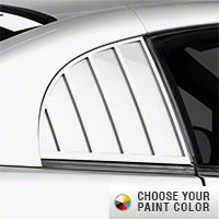 MMD Quarter Window Louvers - Pre-painted (99-04 GT, V6, Cobra Coupe) - MMD 71320