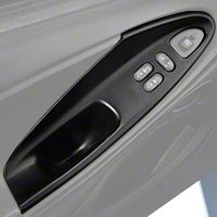 Door Panel Insert - Black LH (99-04 Coupe) - Ford 1R3Z-14527-AAC