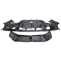Colgan Custom 2-Piece Bra - Carbon Fiber (10-12 GT500) - Covercraft BC4155CF